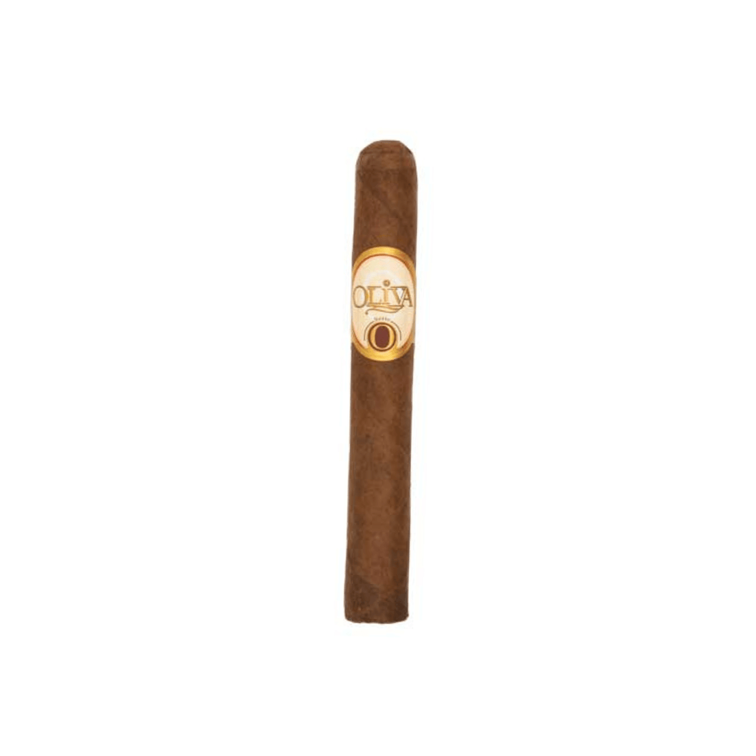 Oliva Serie O No. 4 cigar with Nicaraguan Sun-Grown Habano wrapper; medium to full strength for a refined smoking experience.