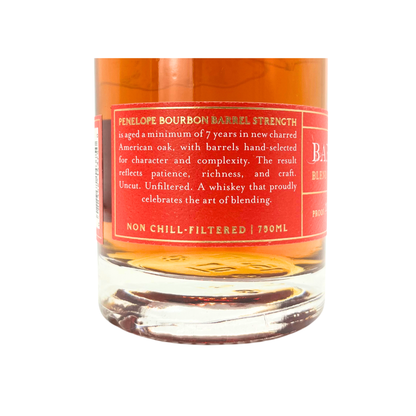 Penelope 7YR Barrel Strength Bourbon 750mL