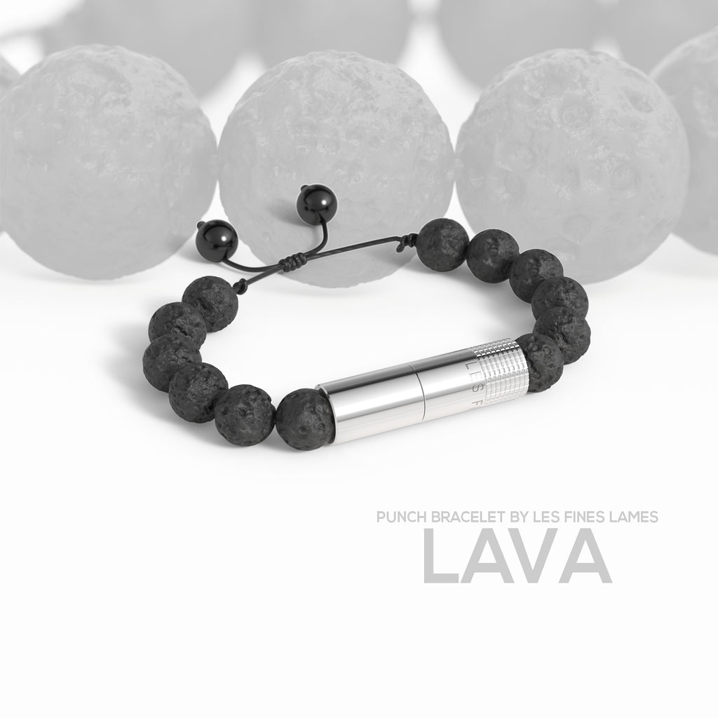 Les Fines Lames Punch Bracelet Lava