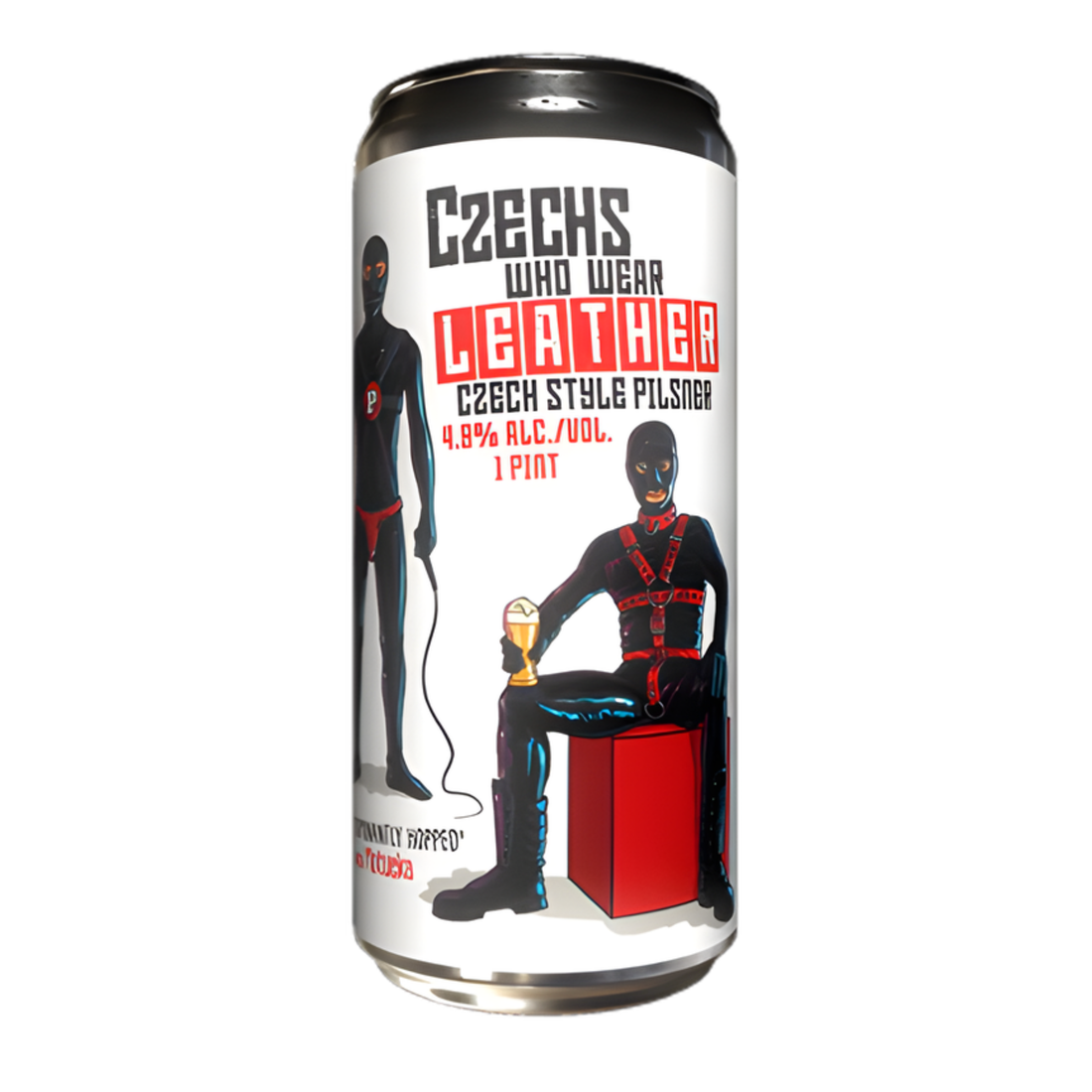 Paperback Czechs Who Wear Leather Czech Style Pilsner 16oz CAN