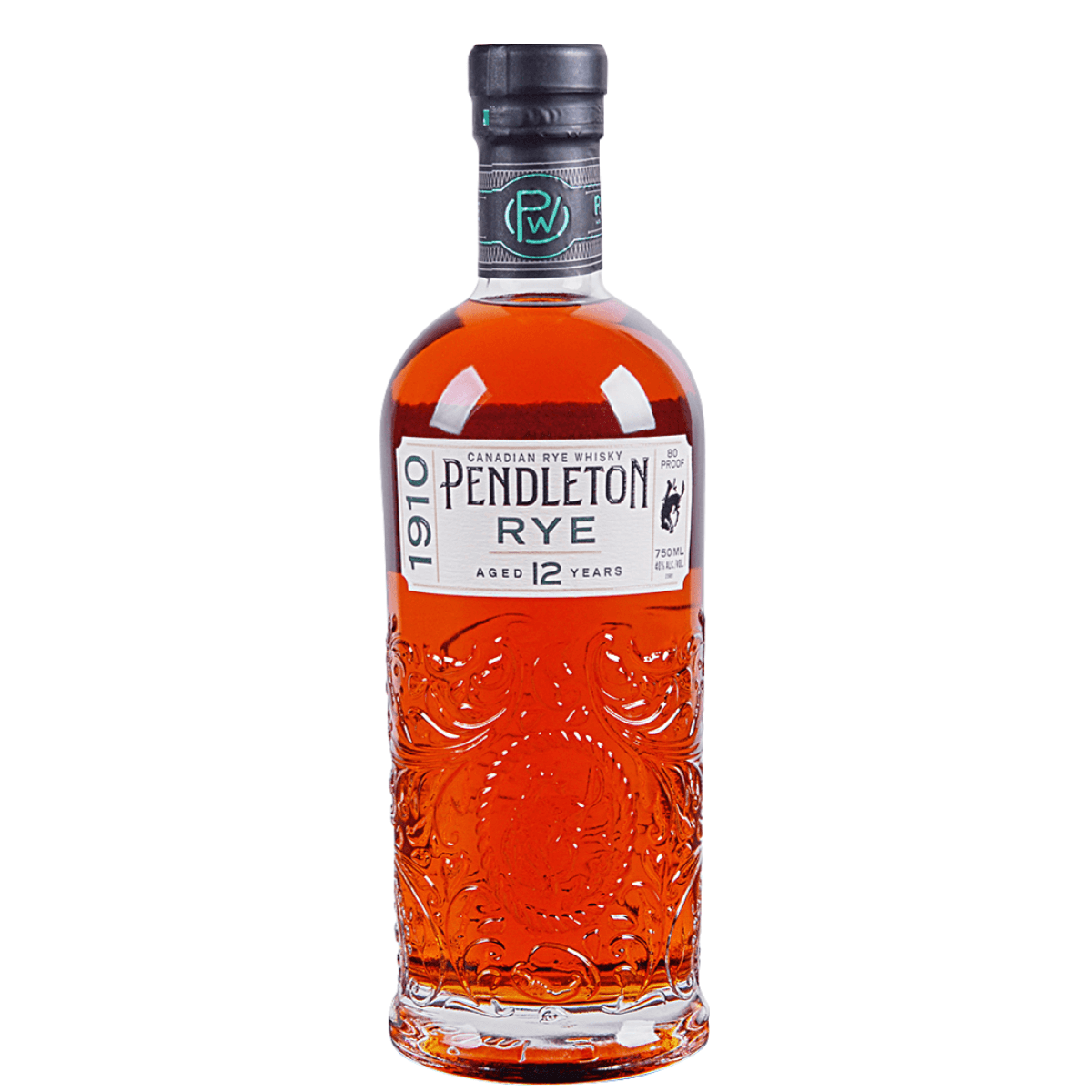 Pendleton 1910 12 Year Rye 750ml Whiskey – Park Plaza Liquor and Deli