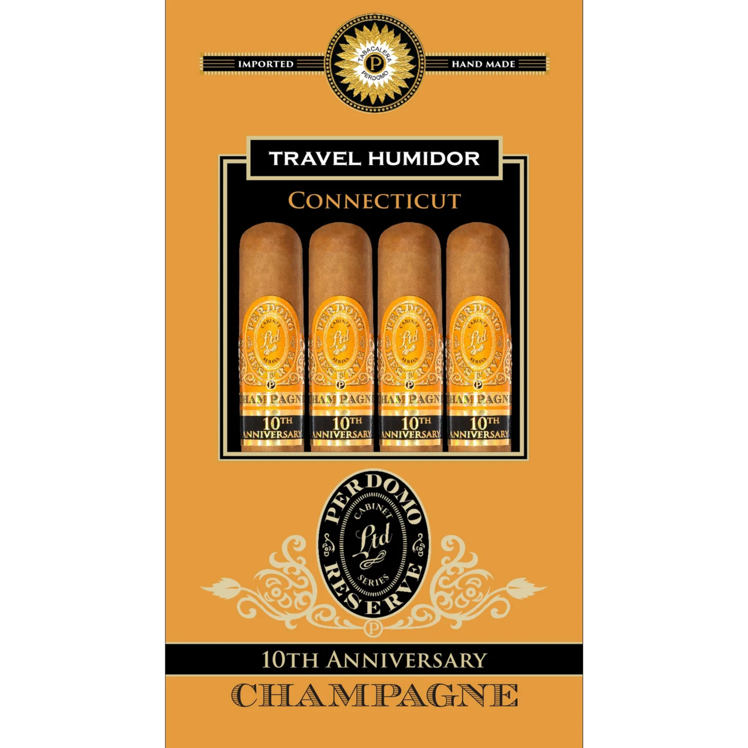 Perdomo Champagne Epicure Sampler 4ct BAG