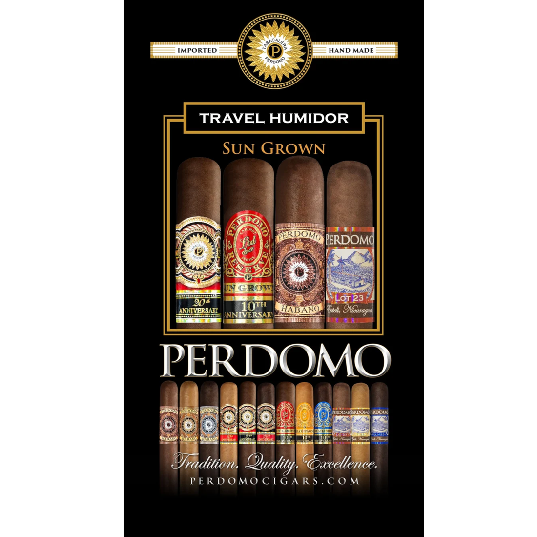 Perdomo Sungrown Toro 4 Pack Sampler