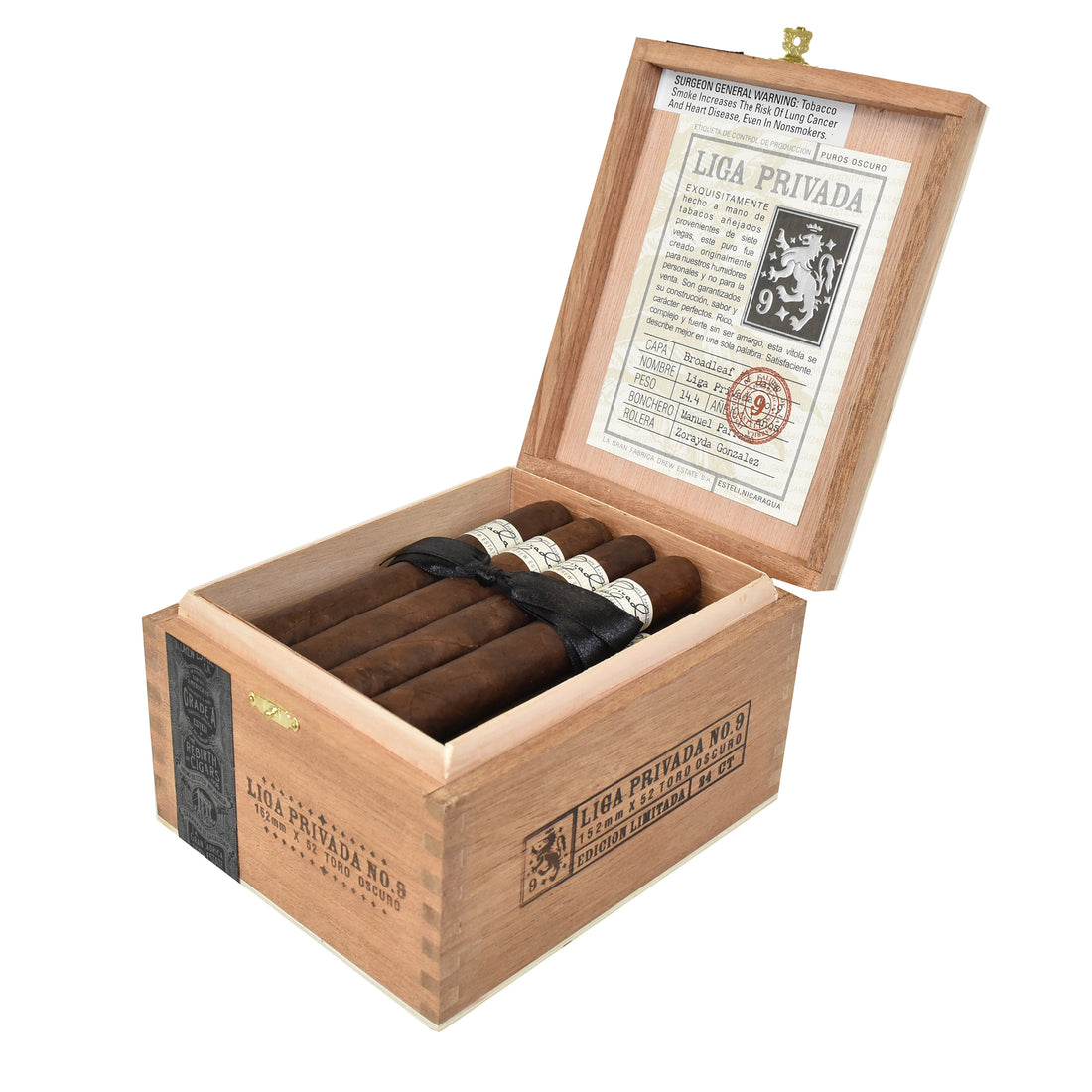 Drew Estate Liga Privada No.9 Toro Oscuro 24ct BOX