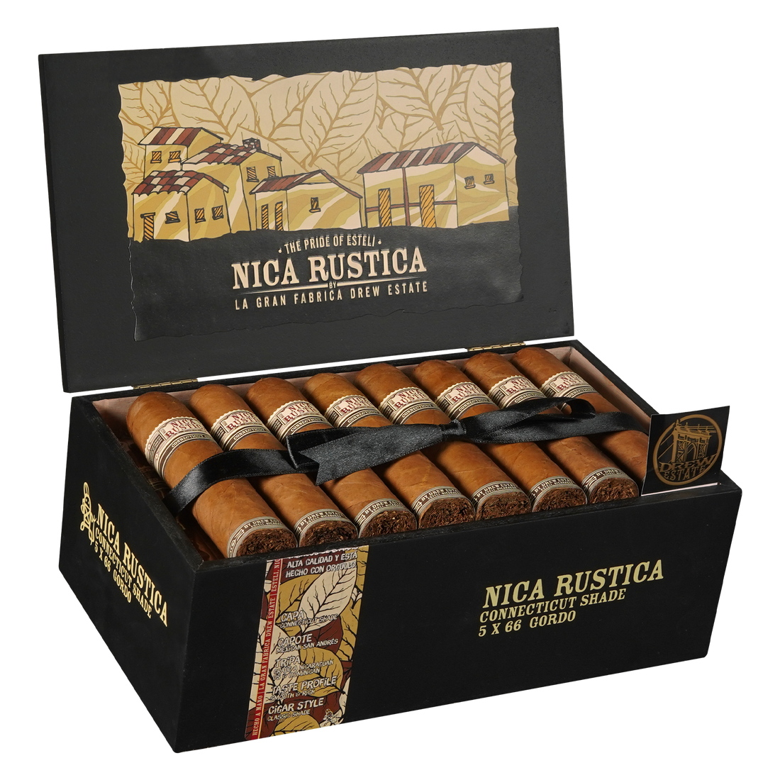 Nica Rustica Connecticut Shade Gordo 25ct BOX