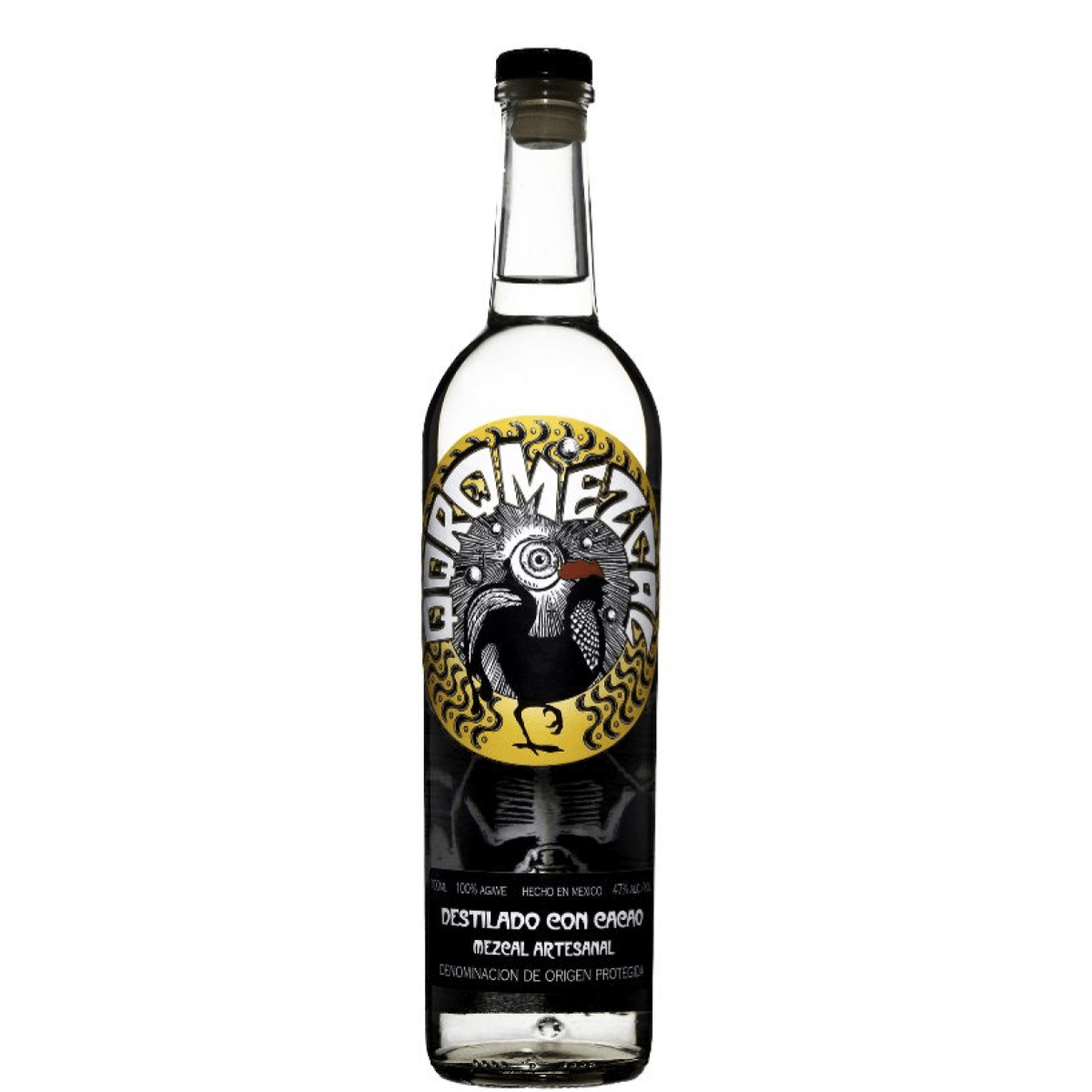 QQRQ Mezcal Artesanal Destilado Con Cacao Mezcal