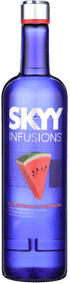 Type: Flavored Vodka, Infused Vodka
Country: USA
Size: 750mL
ABV: 35%
Notes: Skyy Vodka Infusions Watermelon is crafted in the USA and boasts a juicy watermelon flavor. The vodka undergoes a four-column distillation and triple filtration process for purity. Its watermelon infusion makes it a go-to choice for summer cocktails or refreshing mixed drinks. It carries an ABV of 35%, slightly less than typical vodkas, lending itself to easier sipping.