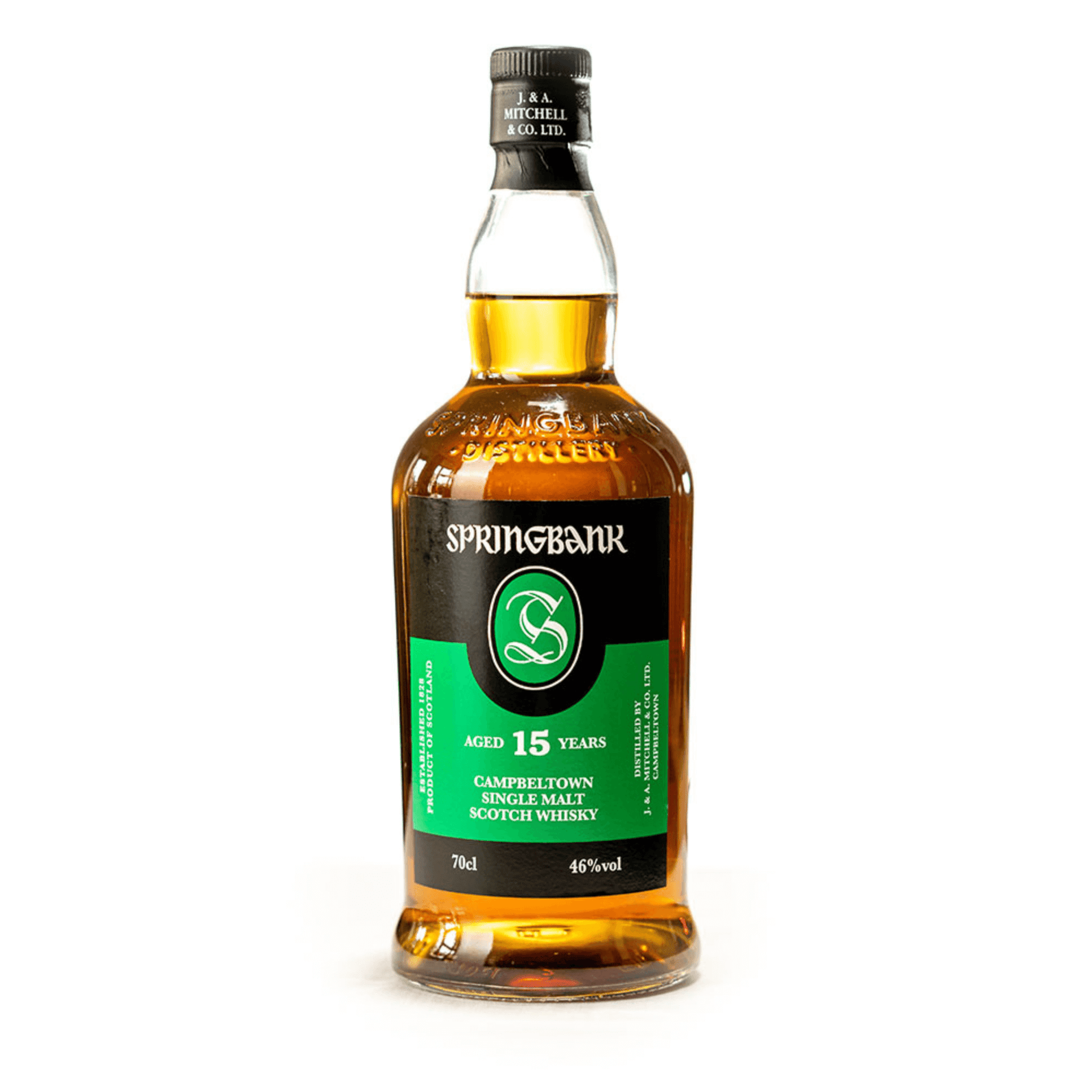 SPRINGBANK 15年 シングルモルトウイスキー Springbank 15YR Scotch 700ml - Campbeltown Classic – Park Plaza
