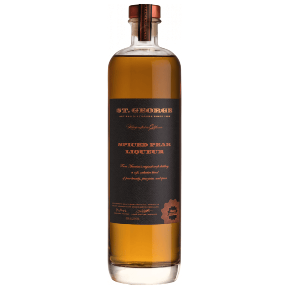 St. George Spiced Pear Liqueur 750ml