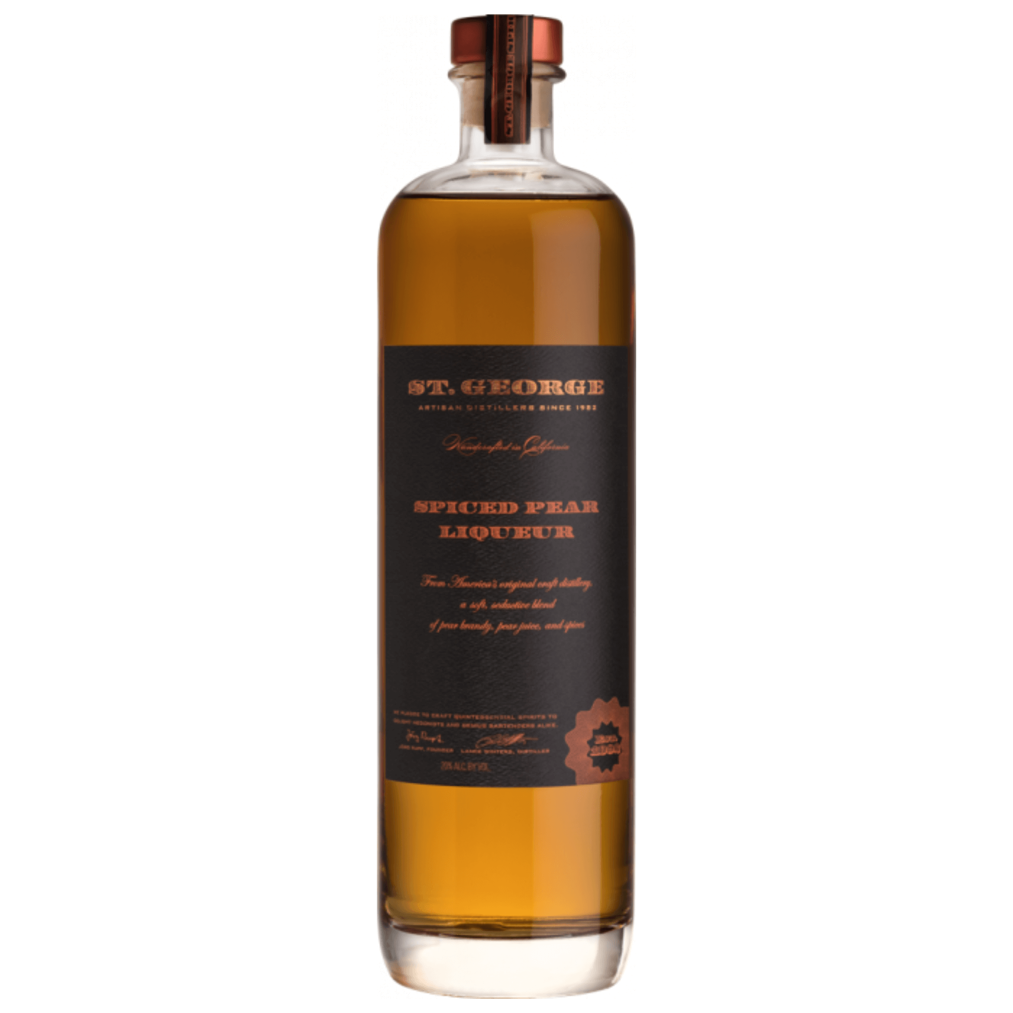 St. George Spiced Pear Liqueur 750ml