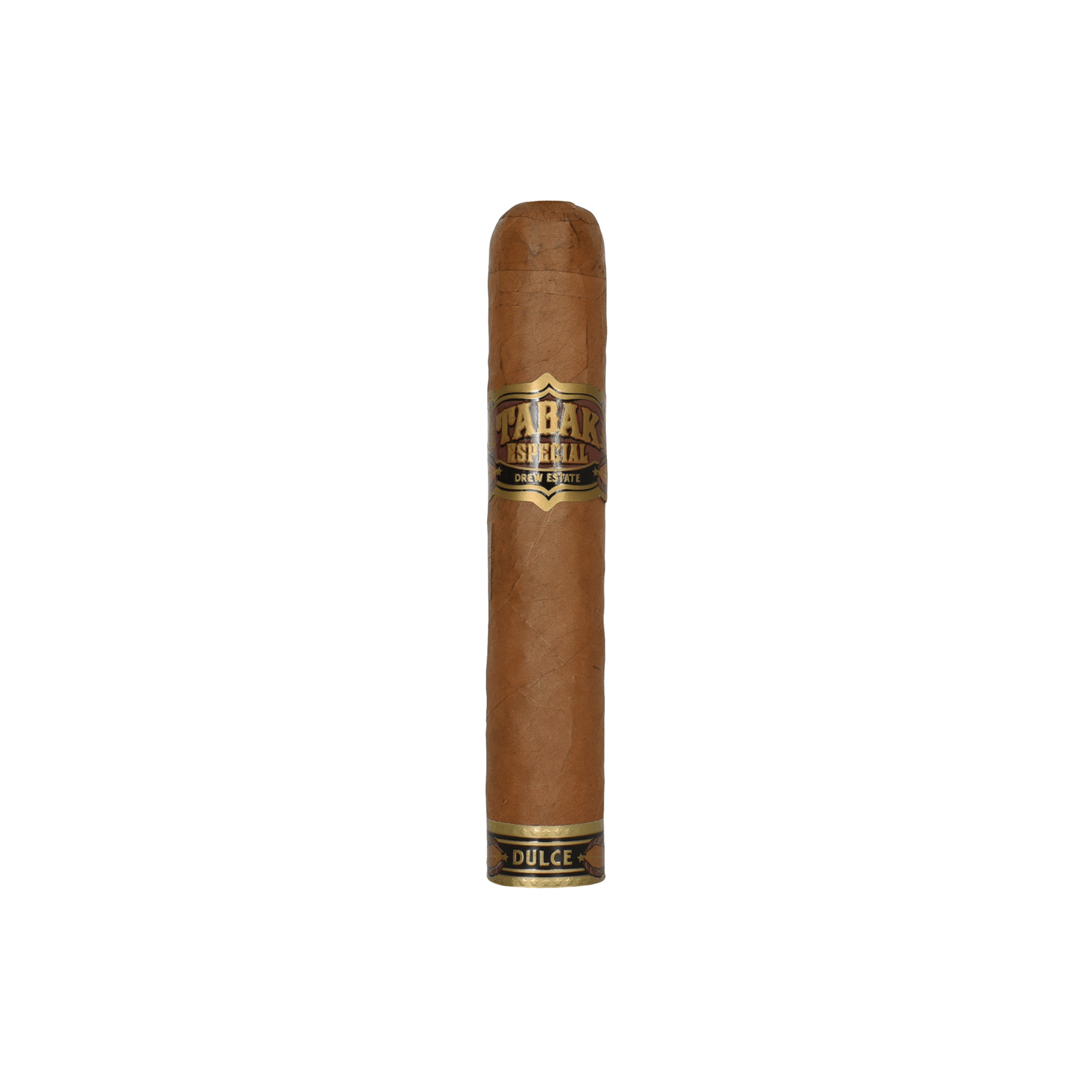 Tabak Especial Dulce Robusto cigar with Ecuadorian Connecticut Shade wrapper, offering a mild-to-medium coffee-infused flavor experience.