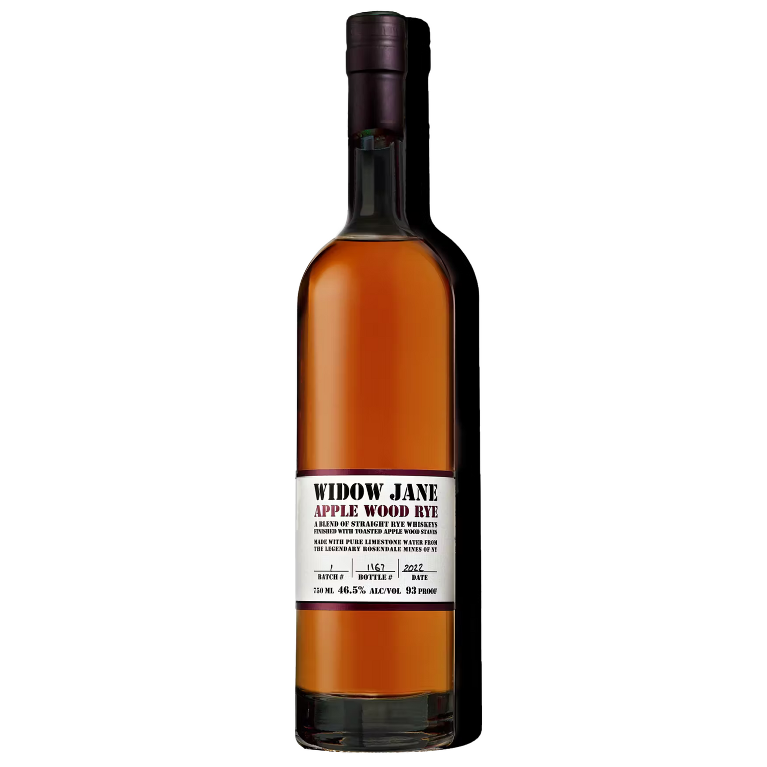 Widow Jane Applewood Rye 750ml