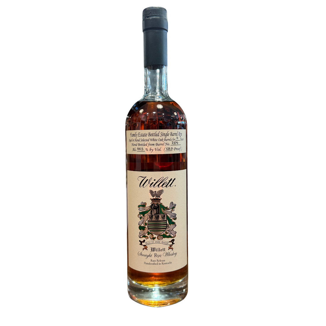 Willett &quot;11 Years At Rye*Kers&quot; 11YR Rye Whiskey 750ml