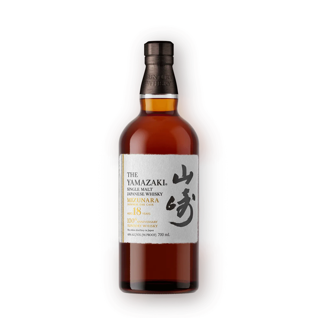 Yamazaki Mizunara 18 Year 100th Anniversary 700ml