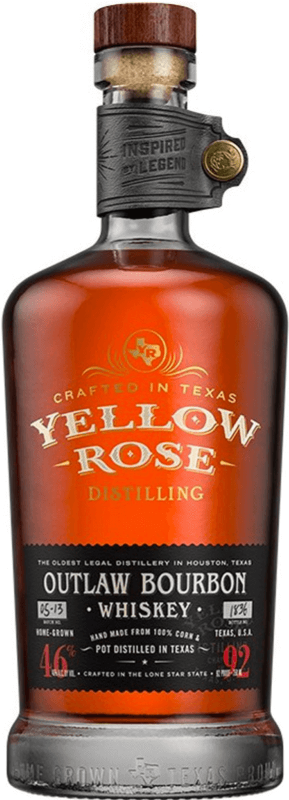 Yellow Rose Outlaw Bourbon Whiskey 750ml