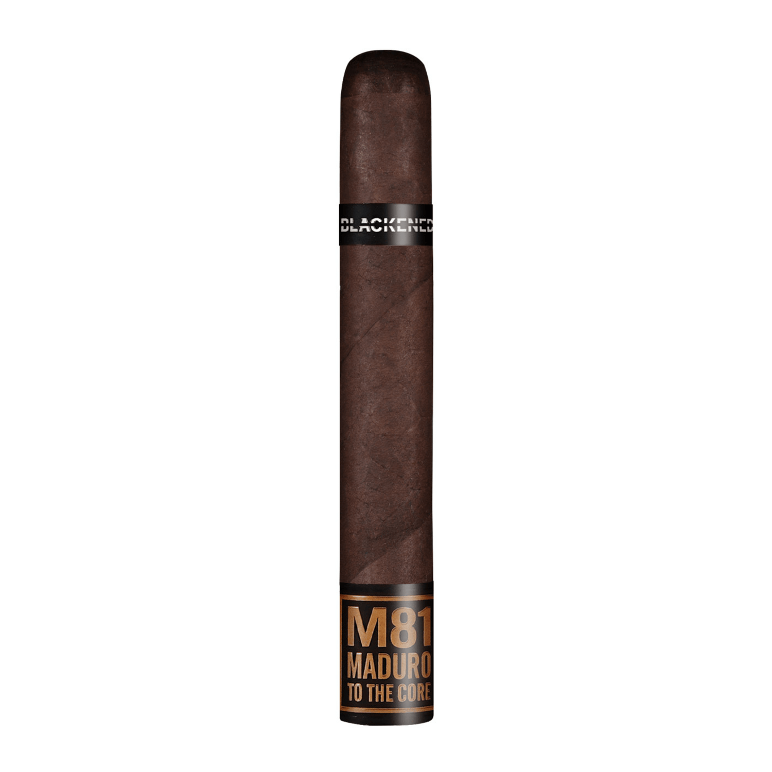 Drew Estate Blackened M81 cigar with Connecticut Broadleaf Maduro wrapper and bold full-bodied flavor.