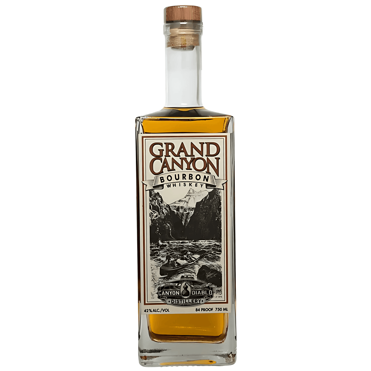 Canyon Diablo Grand Canyon Whiskey bottle, 750ml, handcrafted in Flagstaff, Arizona, reflecting the bold spirit of Arizona&