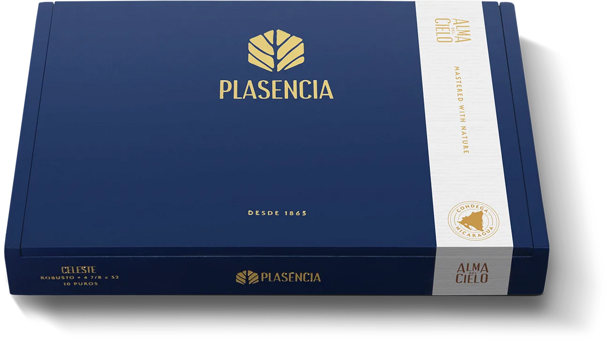 Plasencia Alma Del Cielo Celeste Robusto 10ct BOX