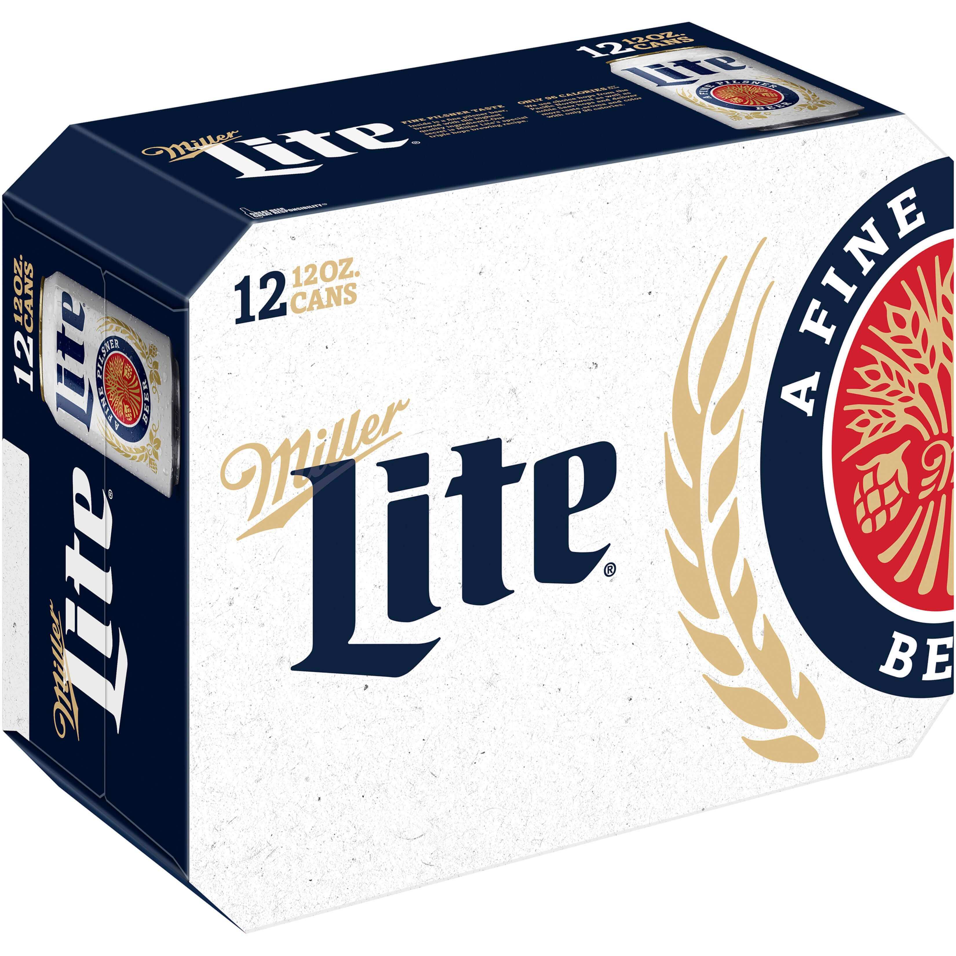 Miller Lite 12 Pack | 12oz Cans