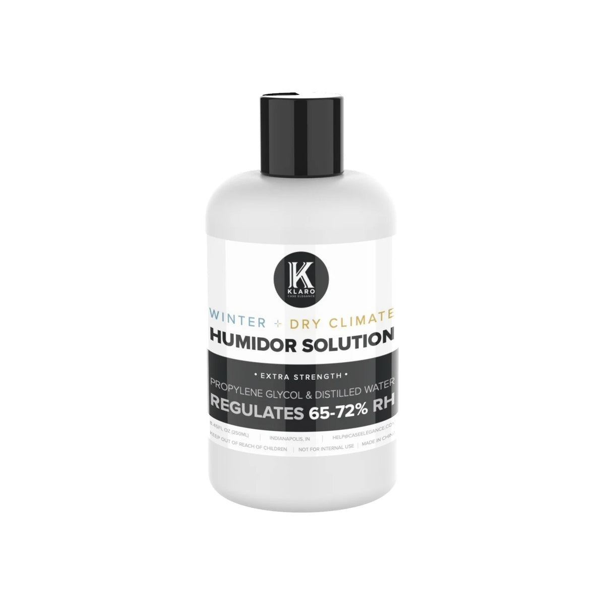 Klaro Winter + Dry Climate Humidor Solution 8.45oz - cigar accessory
