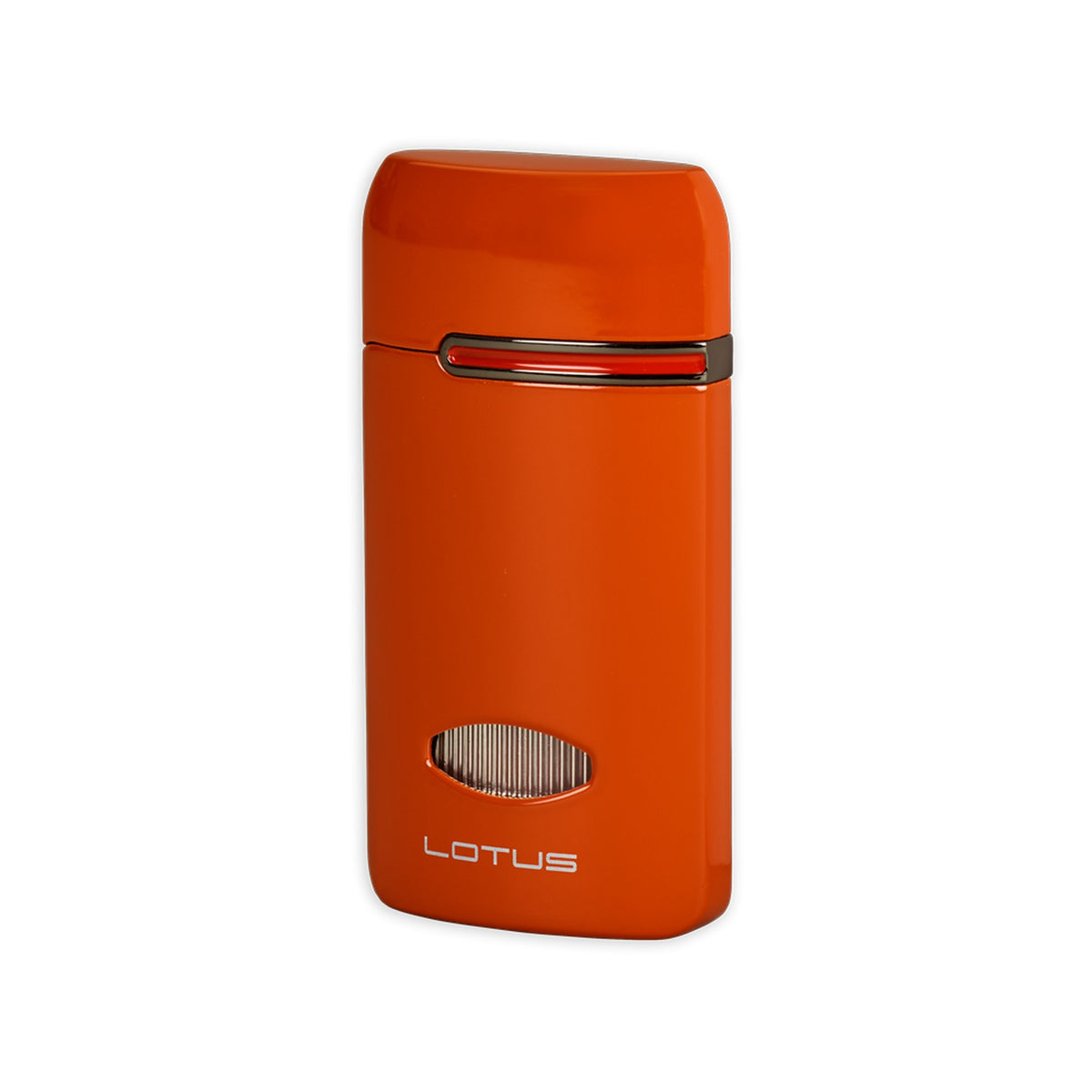 Lotus Matrix Triple-Torch Lighter Valencia Orange - cigar accessory