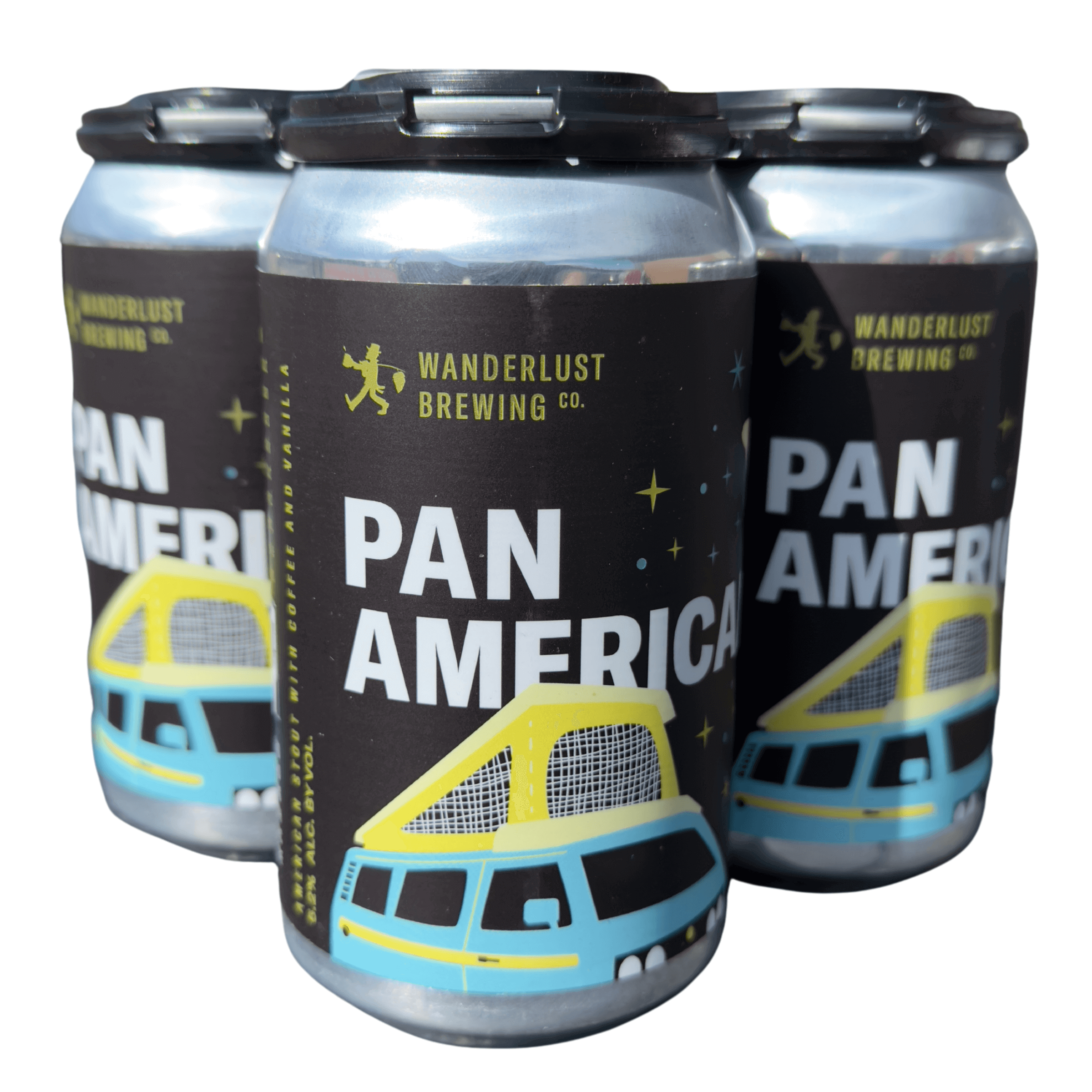Wanderlust Pan American Stout 4 Pack | 12oz Cans
