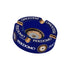 Perdomo 8.75" Blue & Gold Foil Ceramic Ashtray - cigar accessory