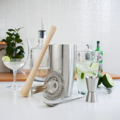 True 7-Piece Mixologist Barware Set